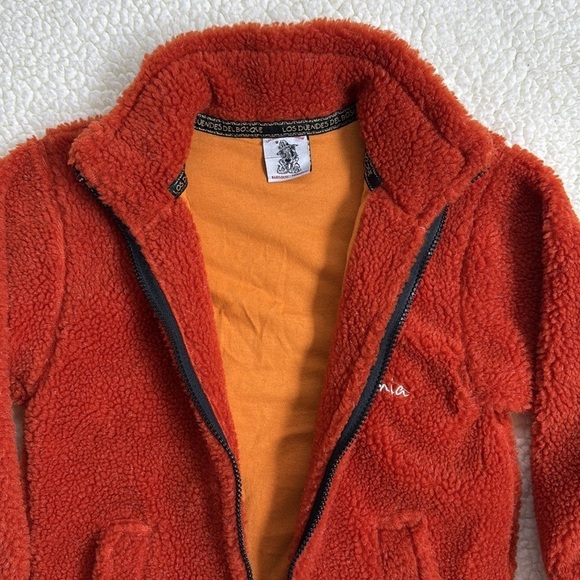 Los Duendes Del Bosque Kids Sherpa Fleece Jacket - Picture 3 of 14